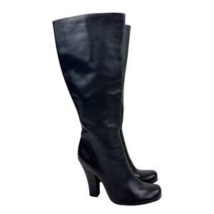 Vince Camuto Black Heeled Boots Size 8.5